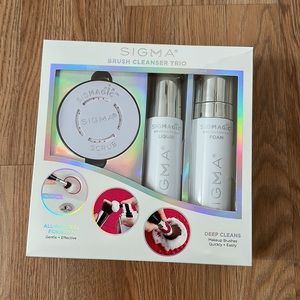 Sigma BRUSH CLEANSER TRIO set full size